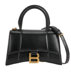 Small Hourglass, Leather, Black, S92833, S/DB, 3*